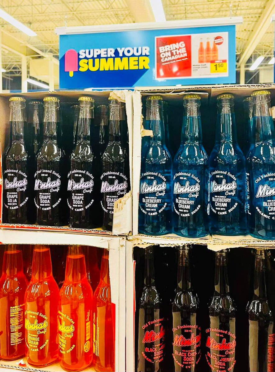 manjitminhas's tweet photo. Great deals on all 7 flavors of Minhas Craft Sodas at all Real Canadian Superstores! #craftsoda #madeinyyc #realingredients https://t.co/OMRuSywuUQ