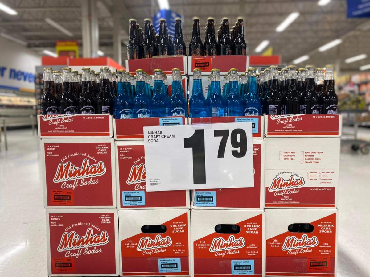 manjitminhas's tweet photo. Great deals on all 7 flavors of Minhas Craft Sodas at all Real Canadian Superstores! #craftsoda #madeinyyc #realingredients https://t.co/OMRuSywuUQ