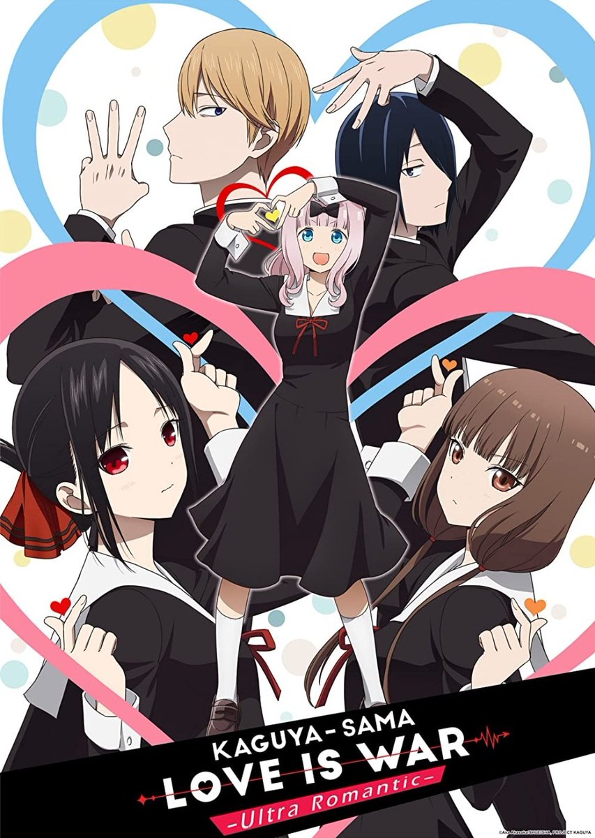 Jon_Shea's tweet photo. My Top 3 Spring #anime
1. Kaguya-sama: Love is War Season3 
2. Ascendance of a Bookworm Season3 
3. Spy x Family

Disappointment 
Shield Hero Season 2 https://t.co/YUewosYfQb