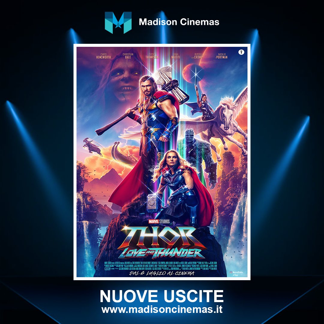 MadisonCinemas's tweet photo. 💥Le nuove uscite ti aspettano al #MadisonCinemas
🎟Per l'acquisto del biglietto visita il nostro sito https://t.co/iUm8aEaESl https://t.co/p4Otmof0aU