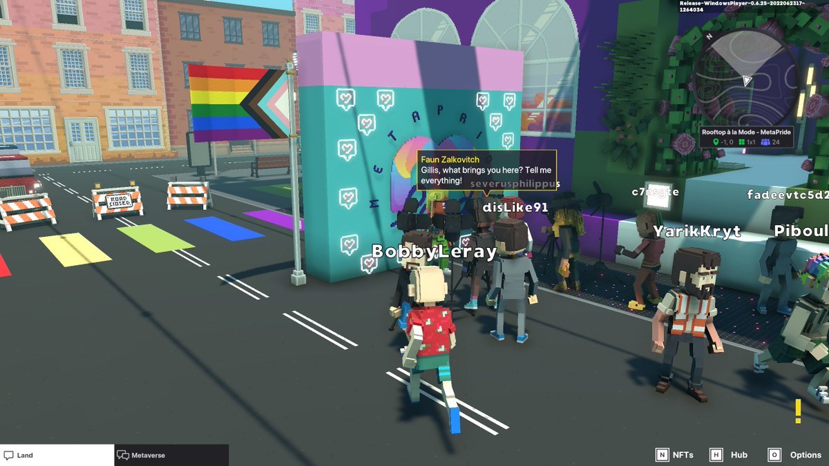 promissbubber's tweet photo. @TheSandboxGame @METAPRIDELAND I just participated in the #BelongingWeek contest for a chance to win a Progress Flag NFT! Check out my screenshot below!
👇 https://t.co/7lxsWHNeOy