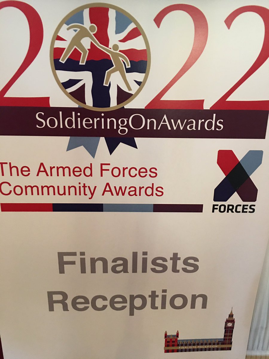 Amazing and humbling evening at the House of Lords meeting the 36 finalist from all the categories for the <a href="/SoldierOnAwards/">Soldiering On Awards</a> 2022 <a href="/MartinJConnell/">Sir Martin Connell</a> <a href="/RoyalNavy/">Royal Navy</a> <a href="/RoyalMarines/">Royal Marines</a> <a href="/RNReserve/">Royal Naval Reserve</a>