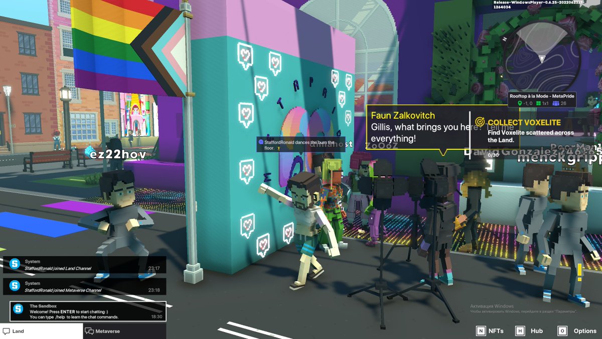 LokaBisma's tweet photo. @TheSandboxGame @METAPRIDELAND I just participated in the #BelongingWeek contest for a chance to win a Progress Flag NFT! Check out my screenshot below!
👇 https://t.co/WJyg9lDYjt