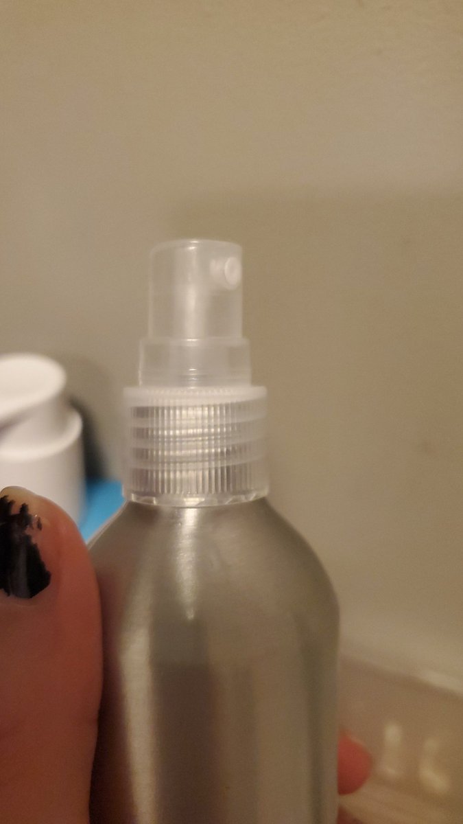 PaintWithJade's tweet photo. Anyone else just autopilot shake any bottle with a nozzle before spraying? Regardless of if its an aerosol or not? Me neither I definitely didn't just shake my eyeglasses cleaner before using it, no sir, mm-mm https://t.co/WVA7MTST2m