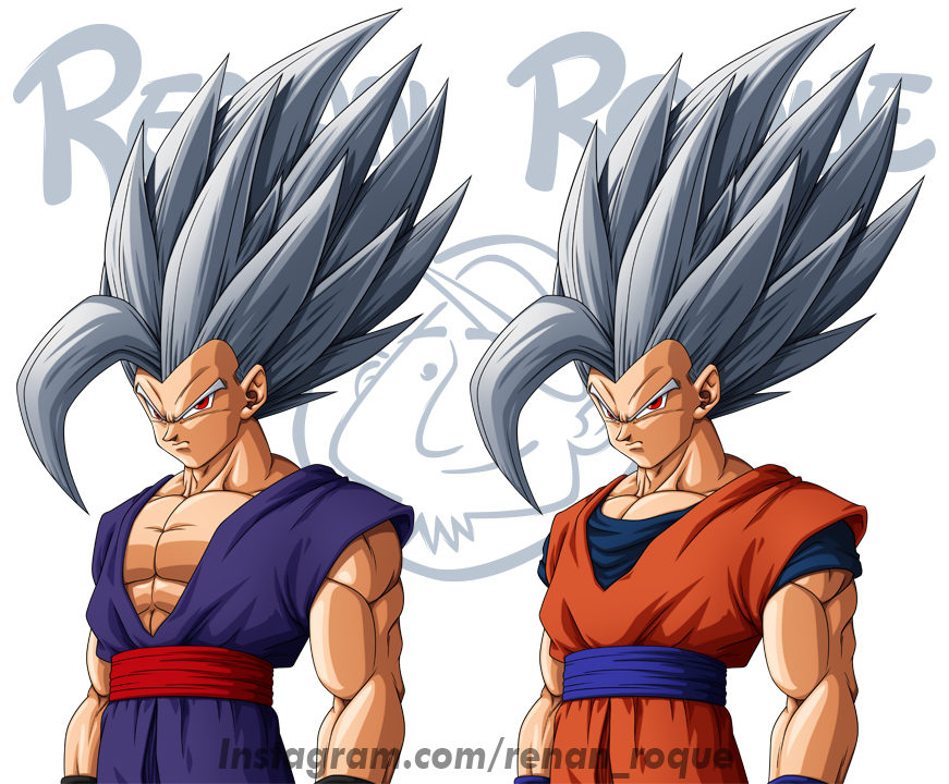 Kami Sama Explorer - Dragon B - Goku e Vegeta com as roupas de