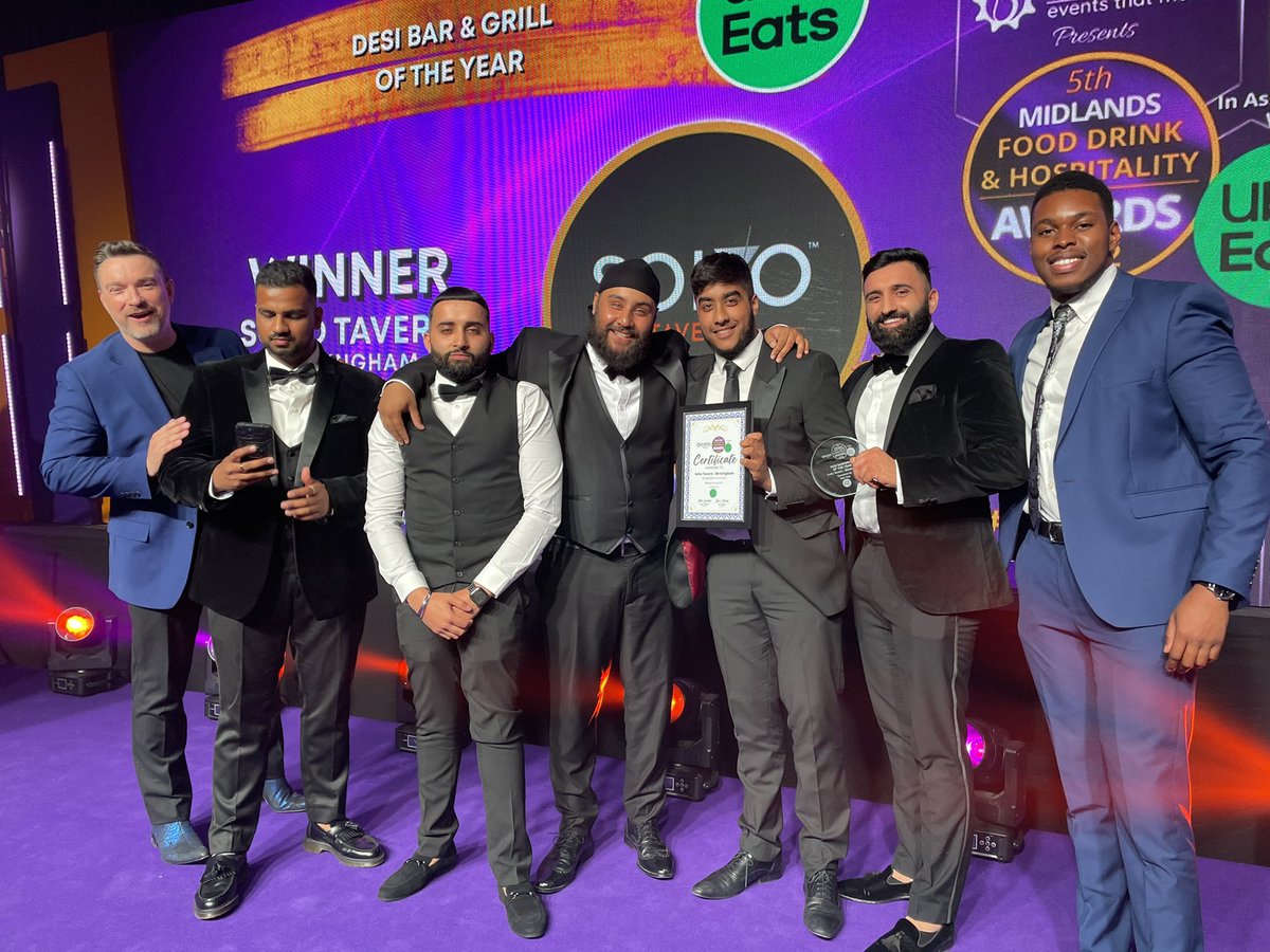 Mark Smith (@lemarksmith) on Twitter photo Congratulations to the team at <a href="/sohotavernuk/">sohotavern</a> on winning ‘Desi Bar & Grill of the Year’ at #mfdha22 tonight. Beloved eatery of <a href="/BalrajPurewal9/">Balraj Purewal</a>, former SU president of <a href="/AstonUniversity/">Aston University</a>, their #vegan mixed grill is ace. I know <a href="/SaskiaLHansen/">Saskia Loer Hansen</a> will be pleased too. #food #birmingham Congratulations to the team at <a href="/sohotavernuk/">sohotavern</a> on winning ‘Desi Bar & Grill of the Year’ at #mfdha22 tonight. Beloved eatery of <a href="/BalrajPurewal9/">Balraj Purewal</a>, former SU president of <a href="/AstonUniversity/">Aston University</a>, their #vegan mixed grill is ace. I know <a href="/SaskiaLHansen/">Saskia Loer Hansen</a> will be pleased too. #food #birmingham