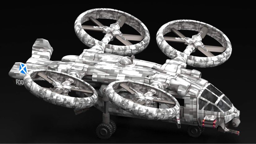 KoreThinkers's tweet photo. The Stork approaches take off! Join us this weekend on Kickstarter as we look to make this mighty model fly in 6mm, 15mm &amp; 28mm scales! #Kickstarter #infinitywargame #necromunda #15mmwargames #6mmwargames https://t.co/pA8B9vjAYt