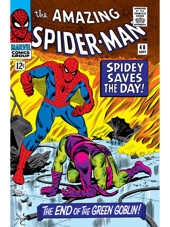 RT @YearOneComics: The Amazing Spider-Man #40 cover dated September 1966. https://t.co/6SCHrwzAlS