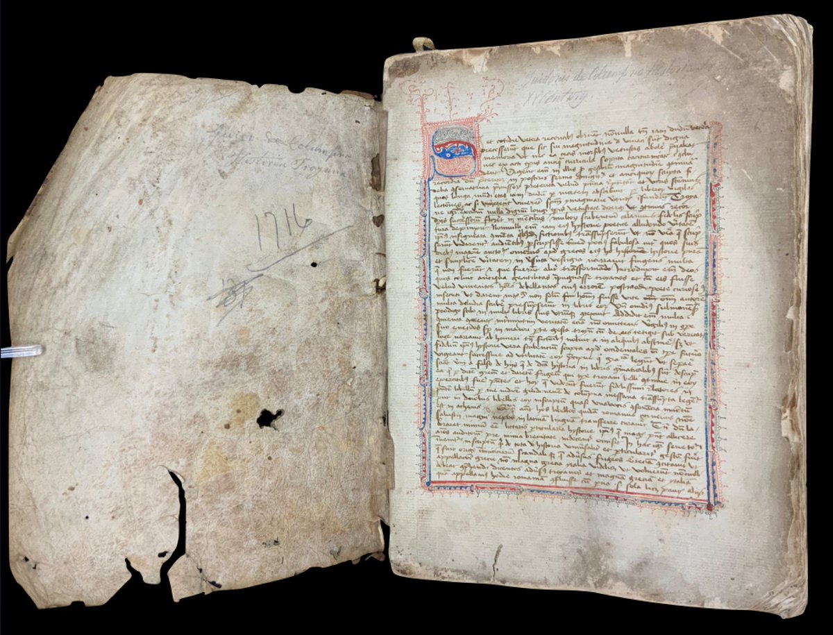 manuscriptsetc's tweet photo. This #ManuscriptMonday I'm delighted to announce a new acquisition to the medieval manuscript collection at the Kenneth Spencer Research Library! 

#KSRL #KansasManuscripts #SpecColls #NewAcq https://t.co/ViAOivSn0F