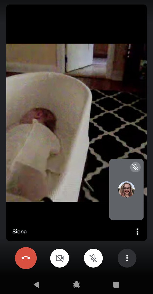 Just set up a baby monitor using Google Meet and I feel like a goddamn genius