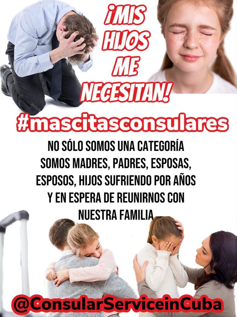 The Cuban family now needs a solution to end our suffering. Date already for the total reopening, there are too many years of waiting
<a href="/Cartajuanero/">Juan S. Gonzalez</a>
<a href="/SecBlinken/">Secretary Antony Blinken</a>
<a href="/SecMayorkas/">ARCHIVED: Secretary Alejandro Mayorkas</a>
<a href="/potus/">President Donald J. Trump</a>
#date
#ConsularServicesInCuba
#CFRP
#NoMoreGuyana