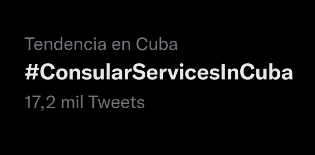 <a href="/USEmbCuba/">Embajada de los Estados Unidos en Cuba</a> Los SERVICIOS CONSULARES en su TOTALIDAD para cuándo?
Terminen ya el abuso con La Migración Legal Cubana #CFRP 
#ConsularServicesInCuba For All
#NoMoreGuyana <a href="/Cartajuanero/">Juan S. Gonzalez</a> 
#NoMoreInterviewsInGuyana