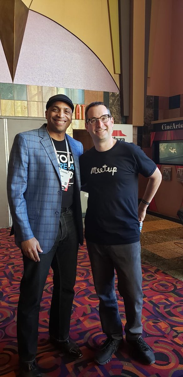 It was a pleasure to meet the CEO of Meetup! Great discussion about some potential opportunities for You Are a CEO and Meetup!  #MichaelEParker #YouAreACEO facebook.com/iammichaelepar…