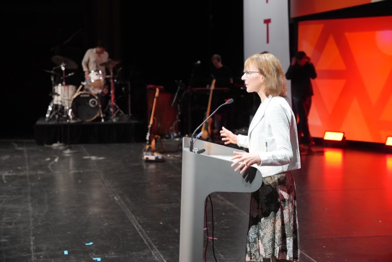 WorldYMCA's tweet photo. From the opening note of “Can’t stop the feeling,’ the Opening Ceremony kicking off the 20th World Council was energetic, moving, uplifting – and so much more!  In official business, voting delegates approved @YMCAKosovo as an official member of the World Council. #YMCAignite2022 https://t.co/CAQjcQ2yOO