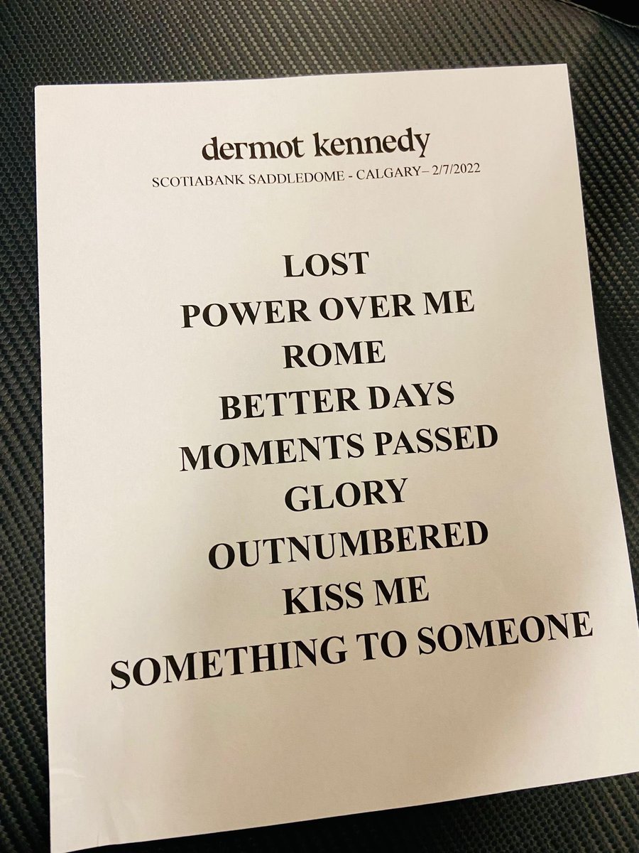 Dermot Kennedy tweet media