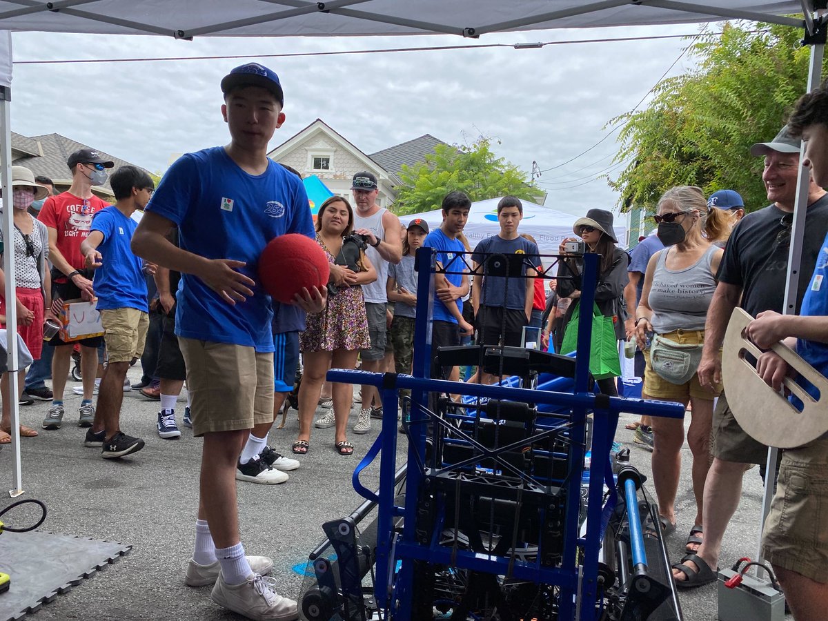 Happy 4th of July everyone! We are happy and grateful to be attending the #rwbparade and share our love of STEM with our community.