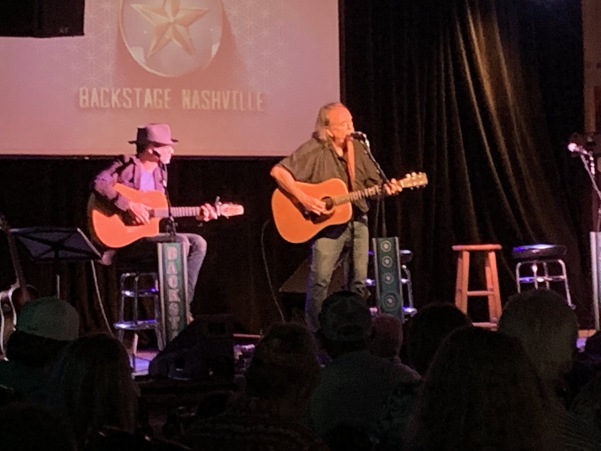 In Nashville for our one year anniversary and got to hear Ray Stephenson play his song Hemingway’s Whiskey and Tony Arata play his song The Dance. We met both of these great songwriters who couldn’t be more gracious with fans. ❤️⁦@RayStephenson⁩ ⁦@tonyaratamusic⁩