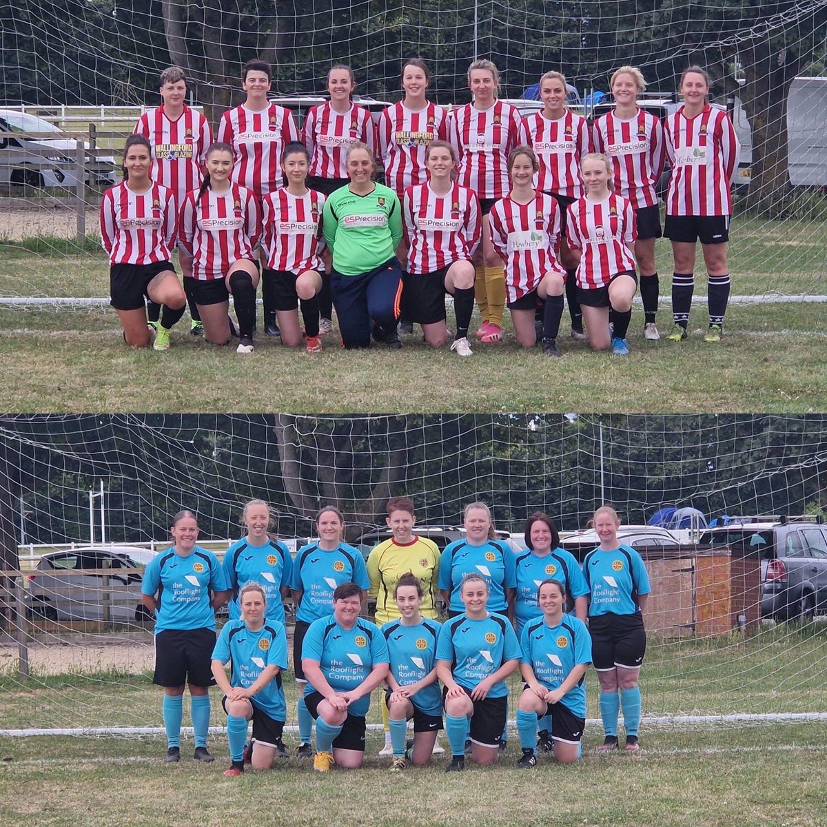 A fab turn out at Saturdays charity game 😊 The Ladies drew 1-1 to <a href="/Ctownladies/">Official Carterton Town Ladies Fc</a> in a highly competitive game but unfortunately went on to lose on penalties! 

The whole tournament raised a total of £2, 394.65 to be split between AMMF and Cholsey United FC.