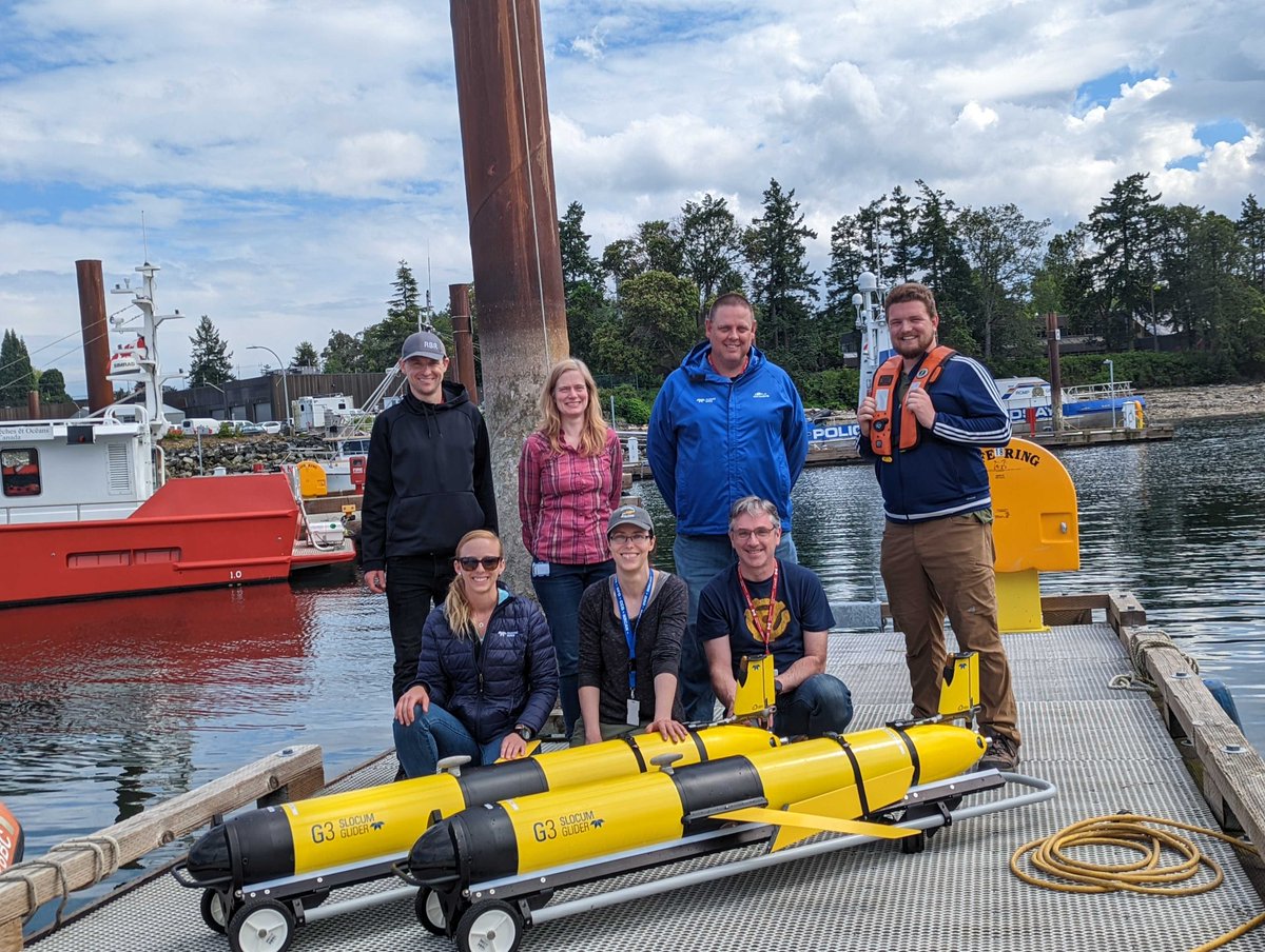The C-PROOF fleet just doubled in size! Welcome to our five new Slocum G3 gliders, three of which have extended battery bays, and all of which use rechargeable lithium batteries! We are super excited to increase our sampling capability in BC coastal waters and the NE Pacific.