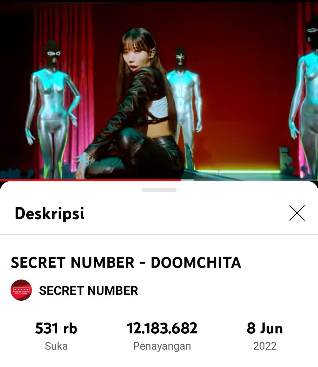 Garlickgirl2's tweet photo. Perasaan 4 jam yg lalu masi 11,6jt loh.. Sekarang udah 12,1 aja.. Kagett ๐ญ๐ญ๐ญ
#SECRET_NUMBER #DOOMCHITA #SECRETNUMBER4thSingle https://t.co/EWBeH5ZqaY