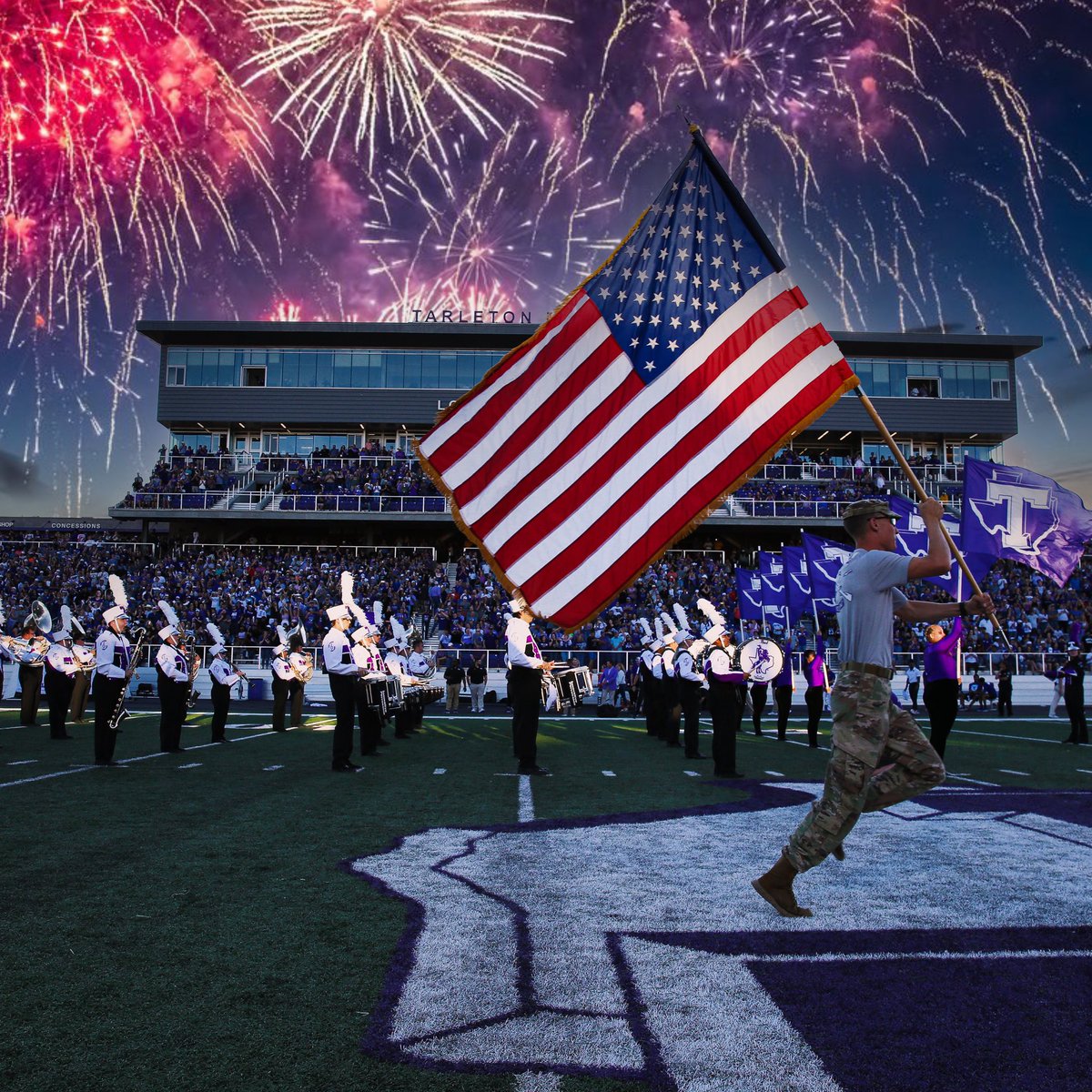 Happy 4th of July from Tarleton Athletics! 🇺🇸