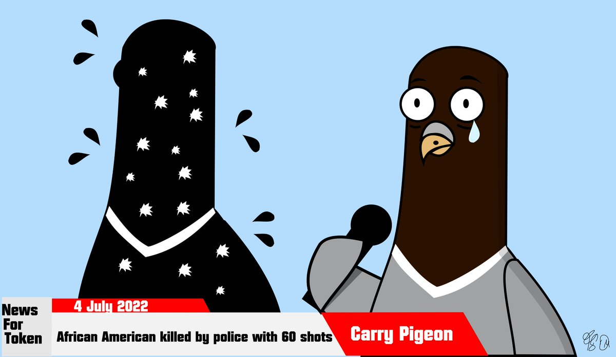 Coo African American killed by police with 60 shots coo opensea.io/assets/ethereu… 
#BlackLivesMatter #NFTGiveaway #NFTGiveaways #NFT #NEWS #Ohio #cryptocurrency #cryptocurrencies