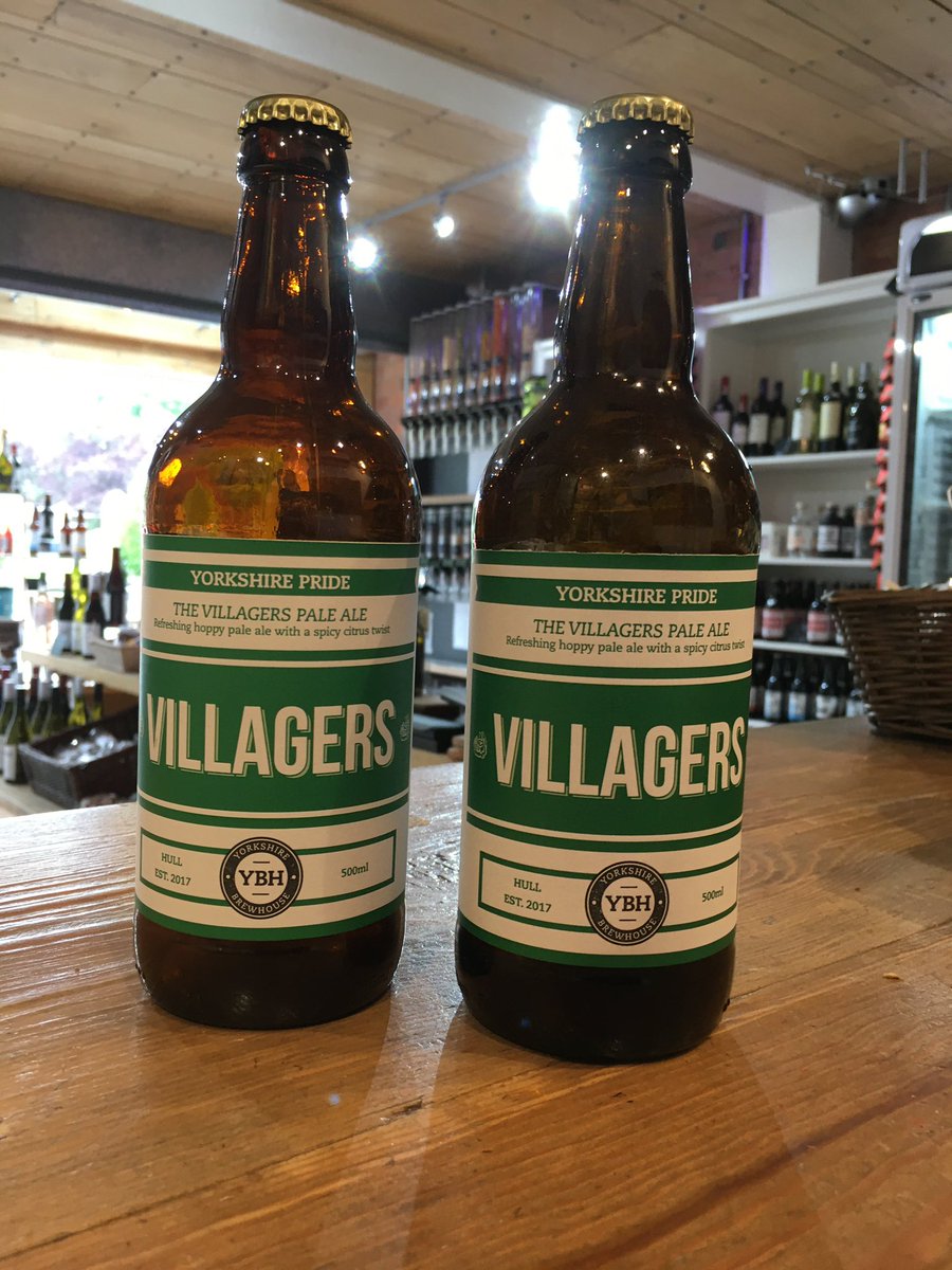 In partnership with The Clockface Pantry, we’re delighted to announce our very own locally brewed ‘Villagers’ Pale Ale is now available in The One Point Sports Bar! 💚