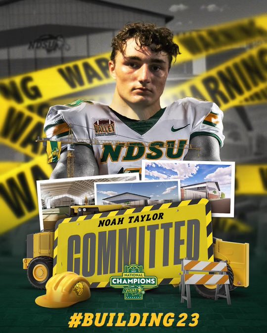 nbt2234's tweet photo. LET’S (FAR)GO!!!!! I’M HOME!!!!!💚💛🦬🤘

#GoBison #Building23 

@NDSUfootball @Coach_Entz @Coach_Braun https://t.co/RLEMsxUmDi