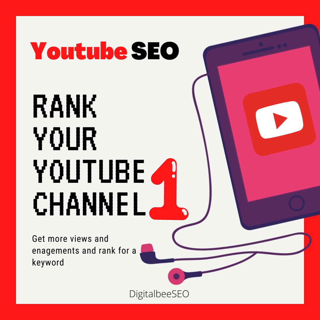 digitalbee_bd's tweet photo. Rank your youtube channel on Youtube !
Get more views , Subs and Enagemenets .
I am offering Youtube SEO service for your channel growth . Inbox me for know more info .
Feel free to knock !
 Fiverr : https://t.co/coHIwIugoQ https://t.co/ELUUsKJA4c