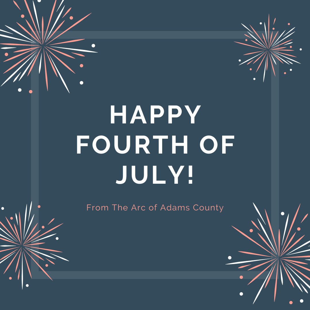 Wishing you a safe and fun 4th of July!