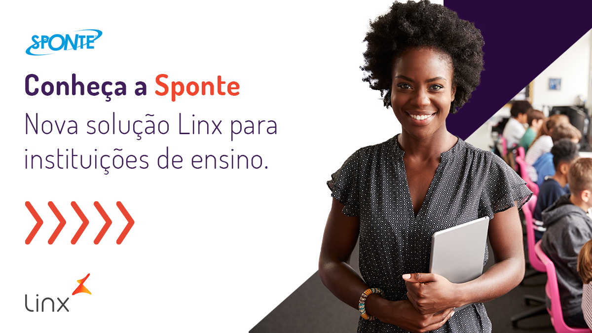 LinxRetail's tweet image. Conheça nossa mais nova solução Linx: Sponte! 

Trata-se de um software de gestão completo, voltado para o setor educacional presente em todo o Brasil. 

Para conhecer mais esse sistema de gestão, acesse: x.linx.com.br/3OGNCSB