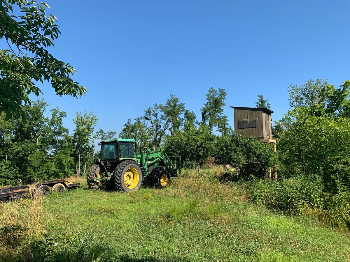 jon_collins3's tweet photo. We’ve got deer on the brain. 🦌 I look for a good one to be taken out of this new blind. https://t.co/C2PyWGHdPw