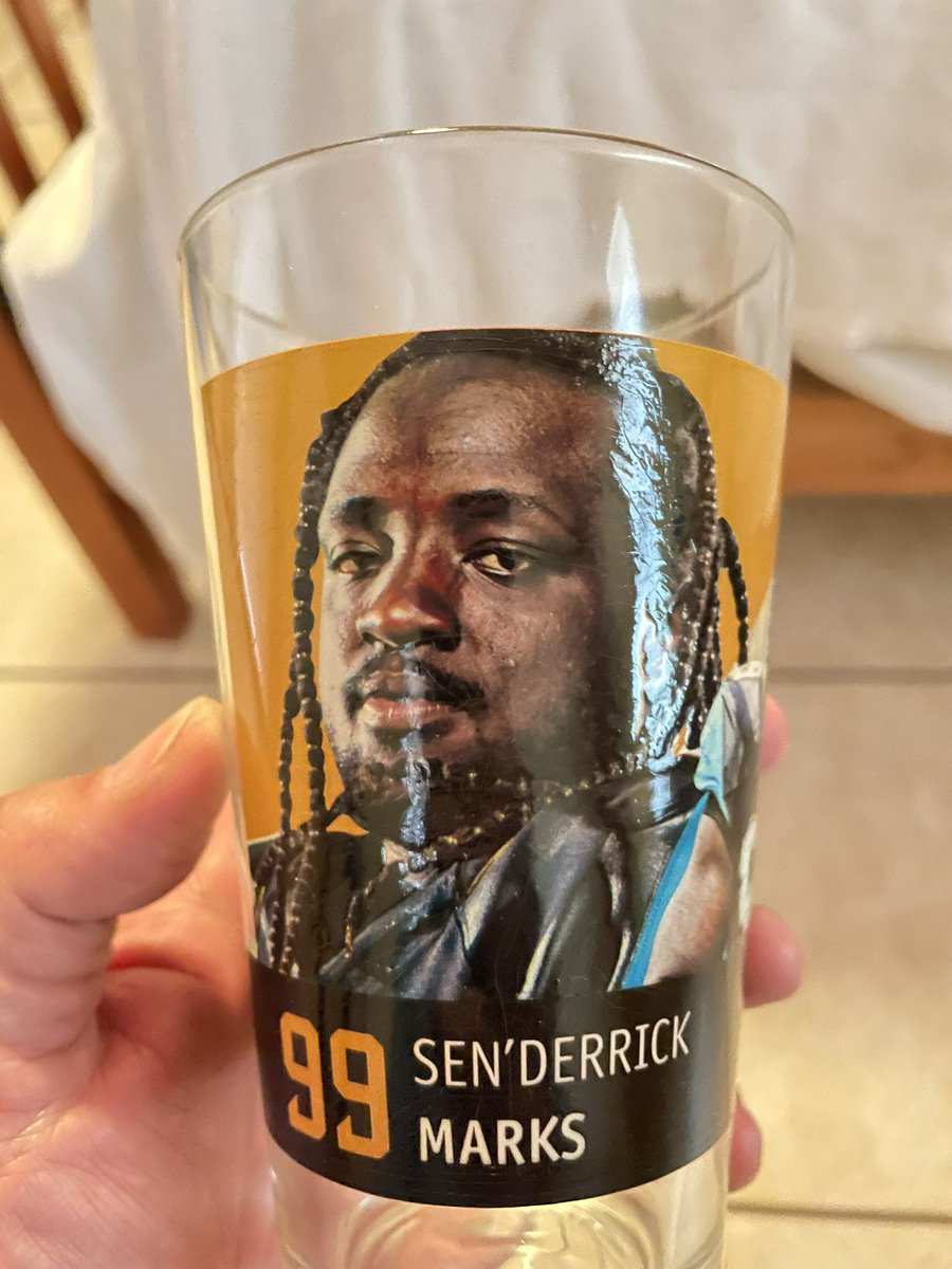 ESPNdirocco's tweet image. A buddy gave me this today because he knows that @senmarks was one of my favorite guys to talk to. Marks flashing the money sign at GM Dave Caldwell after a sack that triggered a $600K bonus in 2014 still makes me laugh.