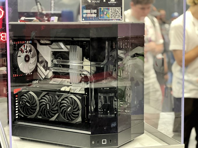 iBUYPOWER x NFT Collection Capsule House collaborate on a giveaway PC