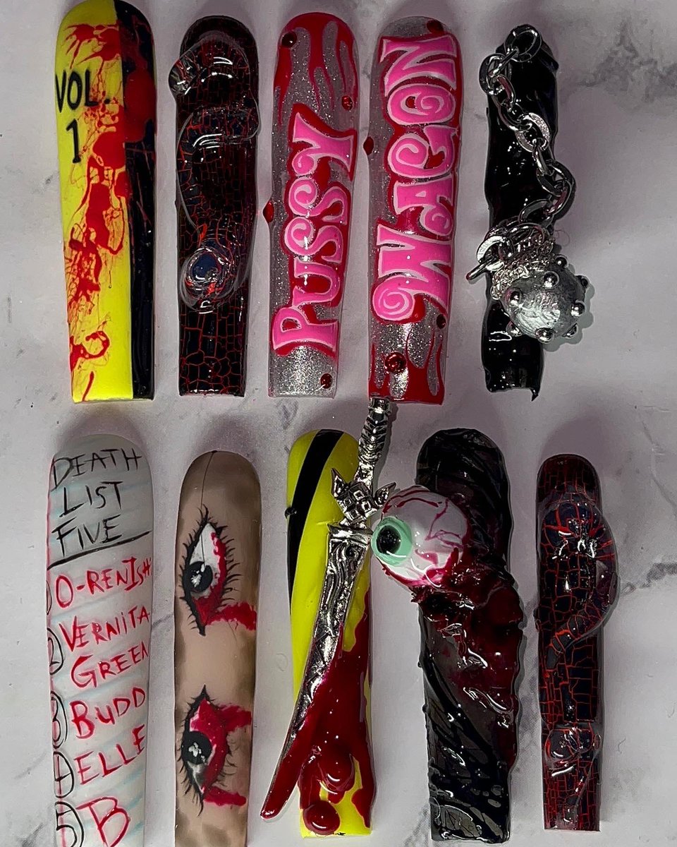 NailsbyKDxx's tweet photo. WE HV UNFINISHED BUSINESS 🩸 https://t.co/pFFSuPdVxH
