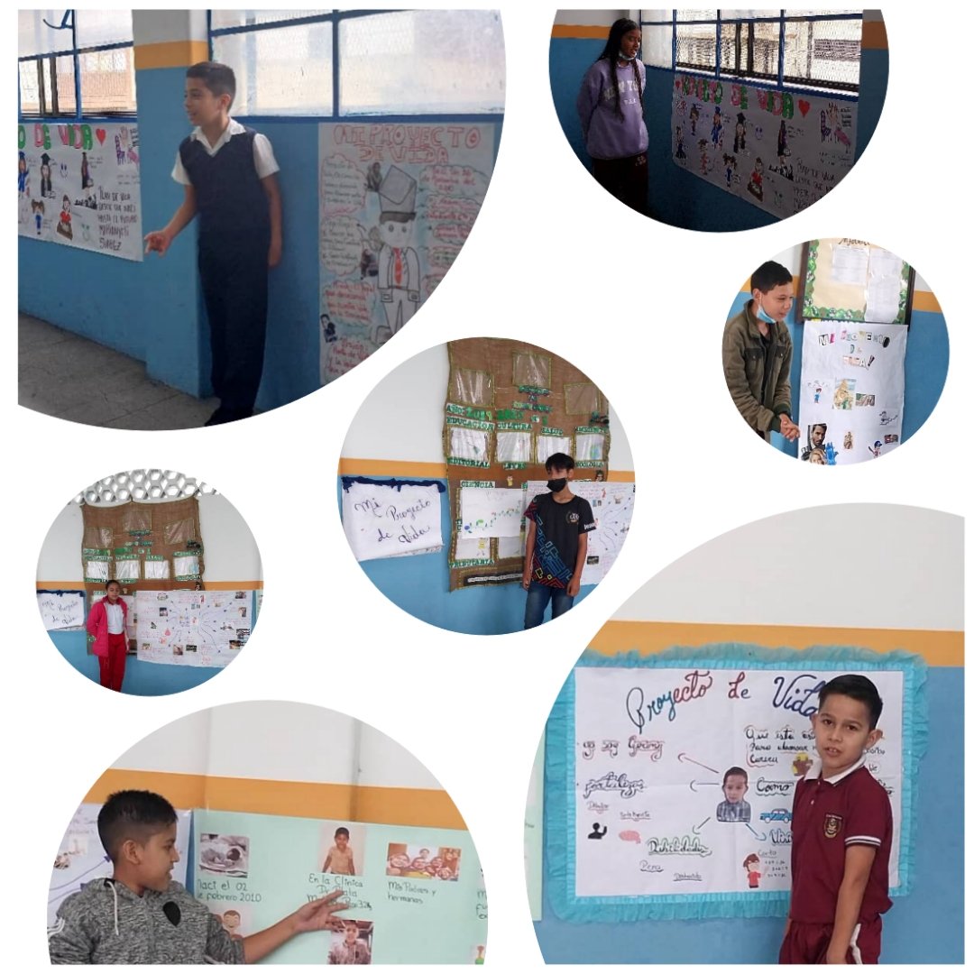 EscLaConcordia's tweet image. #ProyectosdeVida exposición de los proyectos de vida de los estudiantes de 6to grado en la @EscLaConcordia @ZonaEducTachira @MPPEDUCACION @Crazet2011