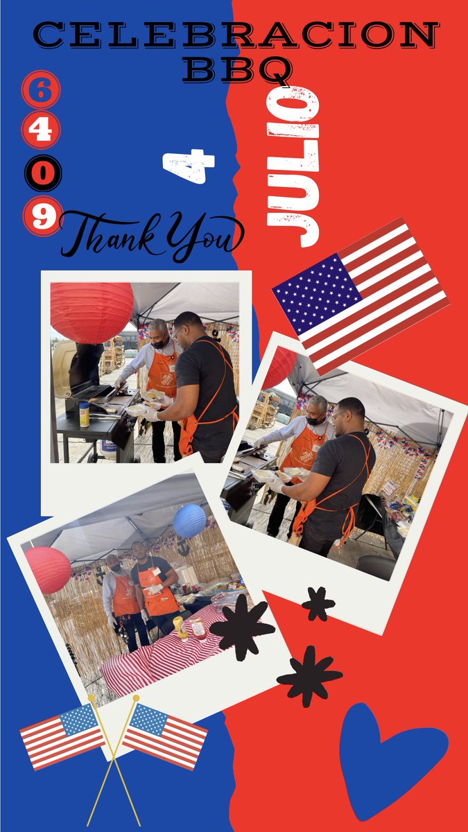 Celebrando 🇺🇸 con nuestros asociados de la tienda de 6️⃣4️⃣0️⃣9️⃣🇵🇷 un BBQ el 4 de Julio 💙 Gracias a los líderes por el compromiso y el detalle de servirles y celebrar con los asociados👍Good JoB!