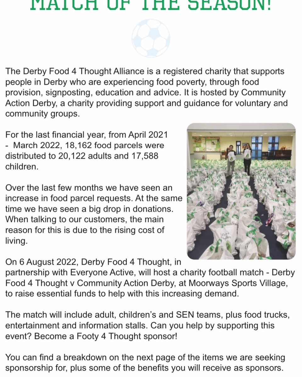 Derby Food 4 Thought Alliance tweet media