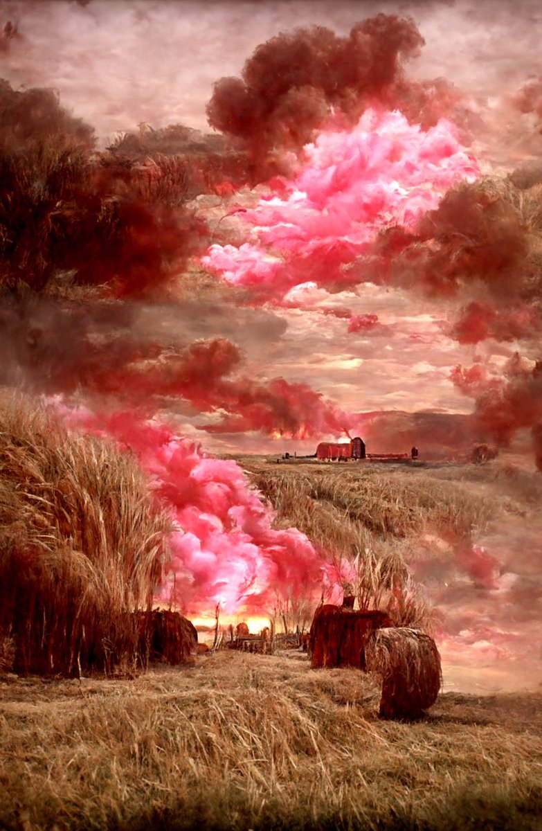 ColorDefault's tweet photo. Wheat fields on fire

#DiscoDiffusion #aiart https://t.co/iLHOZxOV3R
