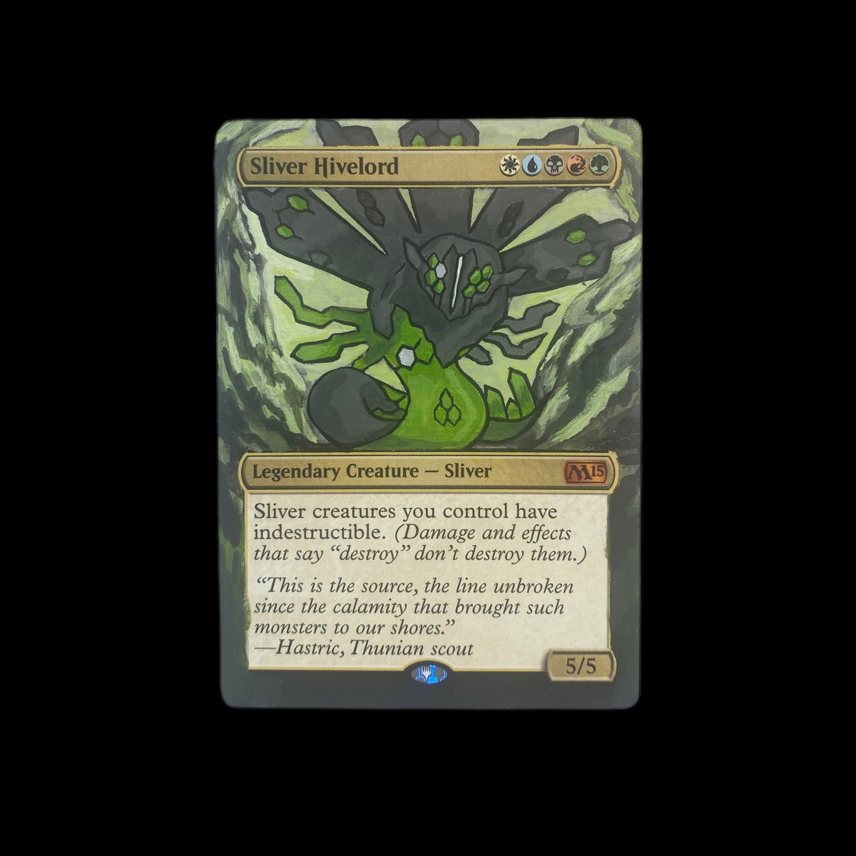 Zygarde Sliver Hivelord
For Sale $65 with free shipping 
#Pokemon #izzetstar #mtg #MagicTheGathering #ArtistOnTwitter