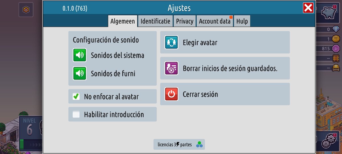 Openbaar_Toilet's tweet photo. @Habbo I was switching between hotels and now languages are mixed, happens everytime I'm the menu on top.. This was when I went from .NL to .ES #HabboAndroidBeta https://t.co/4oA70vN1lF
