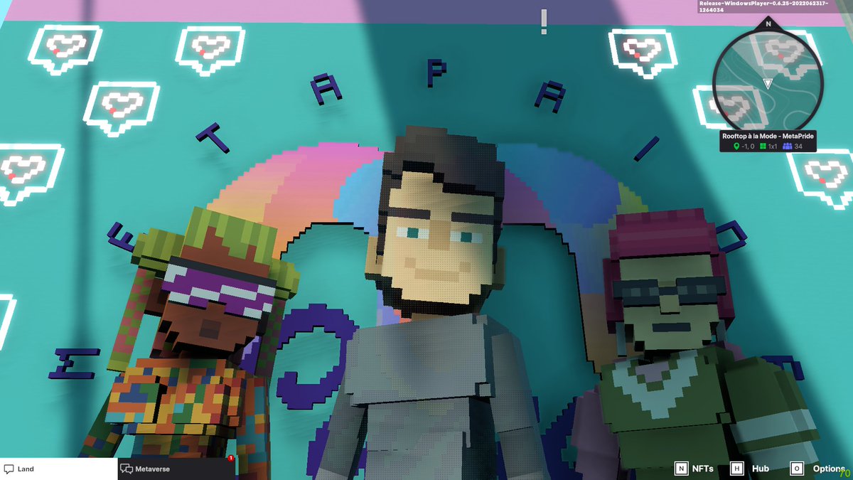 Timothycrypton's tweet photo. @TheSandboxGame @METAPRIDELAND I just participated in the #BelongingWeek contest for a chance to win a Progress Flag NFT! Check out my screenshot below!
👇 https://t.co/N1AJH5Z2kU