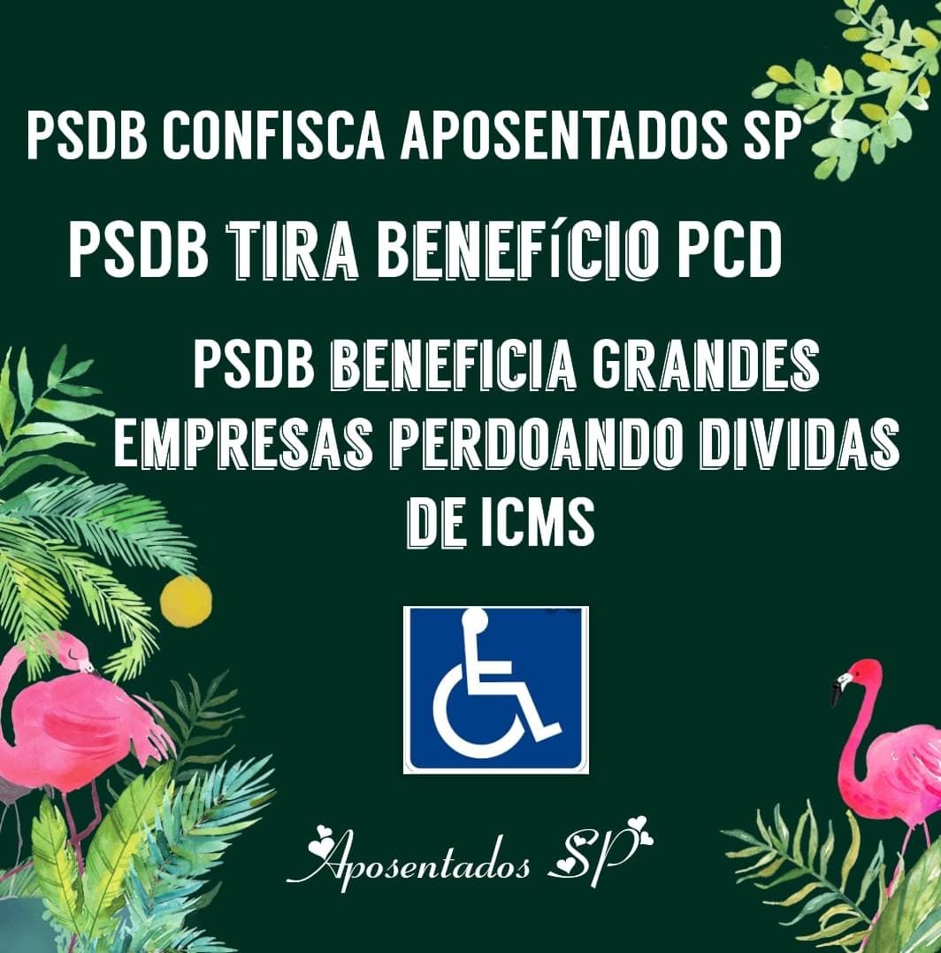 aposentado_sp's tweet photo. @DeBergamine @MOAPESP @M12369251Maria @carlaopignatari @rodaviva @veramagalhaes @rodrigogarcia_ @vcamarinha @DepSargentoNeri Toda vida importa! Todo servidores públicos importam! Revoguem o Decreto e acabem com esse confisco é um atraso na economia do Estado...é nosso por direito!
#RodrigoGarciaFora
@carlaopignatari
@rodrigogarcia_
@psdbsp
@PSDBoficial https://t.co/6cLsoSpl7k
