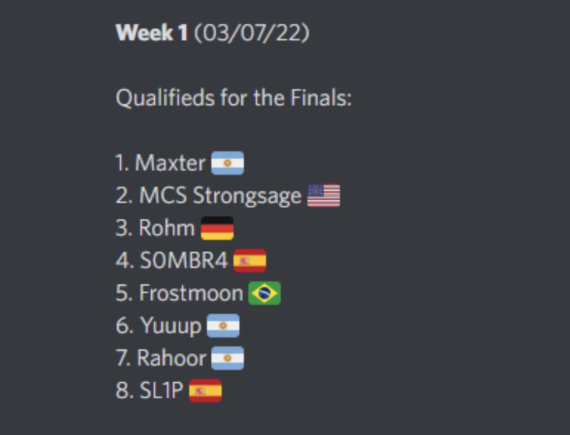 Hey! Ayer nuestros chicos de Team KNC se clasificaron para las finales del <a href="/K1rkC/">K1rK</a> Global Tournament #1! Buen comienzo del equipo! <a href="/OfficialSl1p/">Ismael Rivera</a> @bretsson_  💪🏻💪🏻🦍🦍