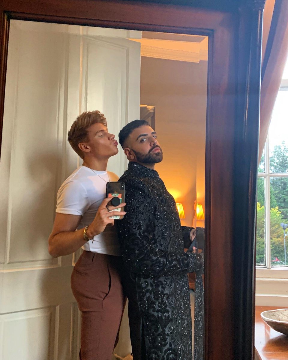 MattBlakemore's tweet photo. that was quite some wedding, boys. @LukeTwomey_ @Wkhnage 10/10 would come to your next one 💜 https://t.co/3Twl4RmqkS