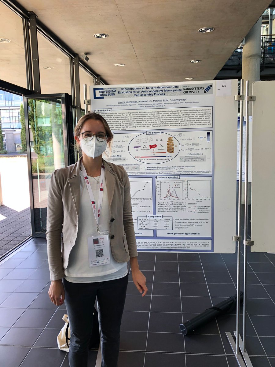 Nice poster session at #suprachem2022 with <a href="/jessicaruehe/">Jessica Rühe</a>.