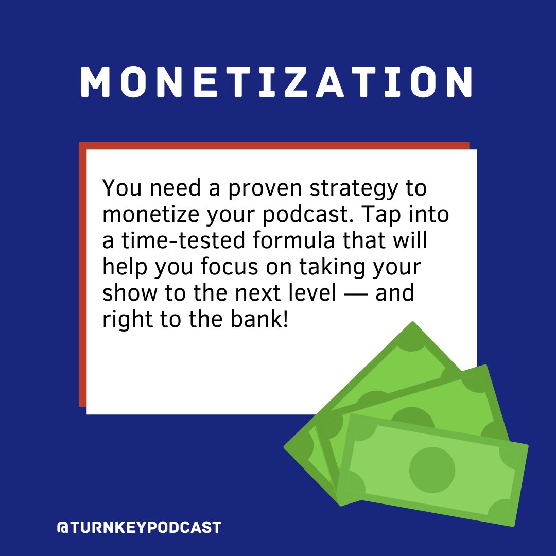 .<a href="/djdoug/">Doug Sandler ❤</a>: 90% of podcasts do not make money. With over 2,500 episodes and 100 shows produced by <a href="/turnkeypodcast/">Turnkey Podcast Productions</a>, learn our proven strategy to monetize your podcast. Get instant access to our #podcasting #masterclass RIGHT NOW. bit.ly/2UCePM0