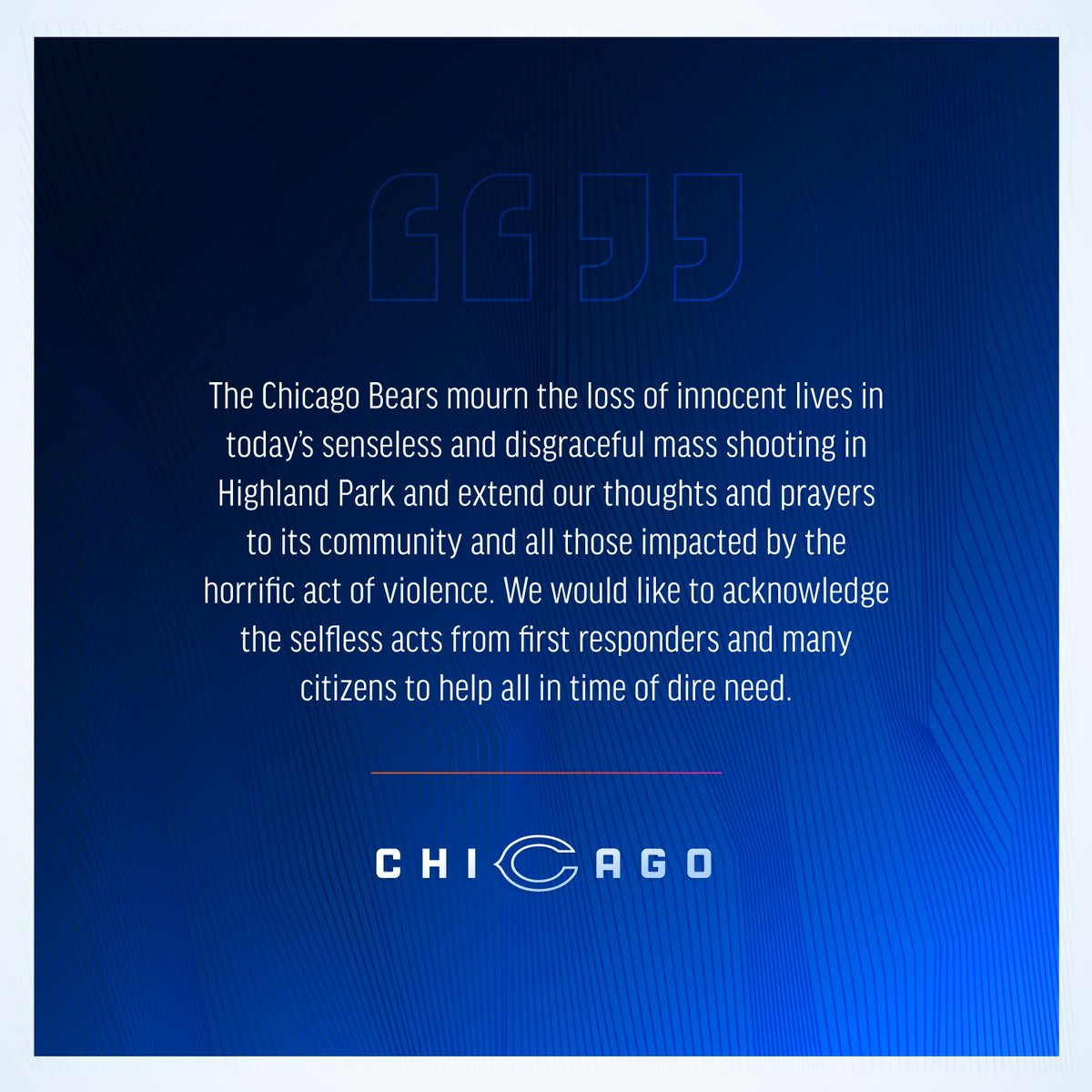 ChicagoBears's tweet image. 