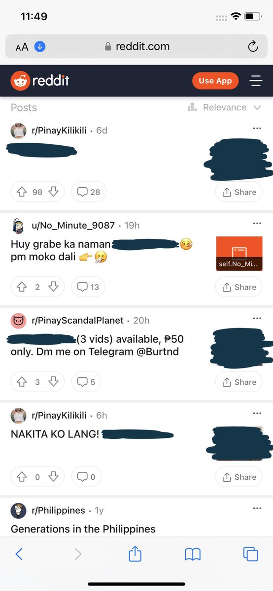 blv3skYy's tweet photo. how can these people sleep at night without worrying of getting jailed? using private videos for money and for your h*ny ass needs? I can’t believe na ganto parin kadesperado mga tao ngayon para lang magkapera and to get satisfied. but then again, RA 9995 says hello👋🏻 https://t.co/fYuUiX4Tjv