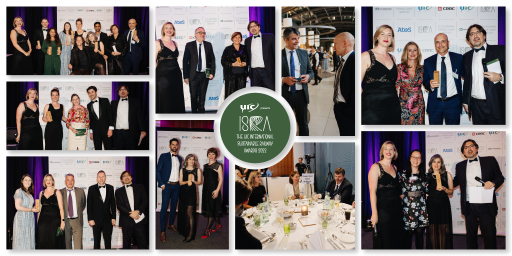 The UIC annual Sustainable Railway Awards ceremony was a huge success thanks to all participants for sharing their sustainable projects and initiatives.

#sustainable #Awards